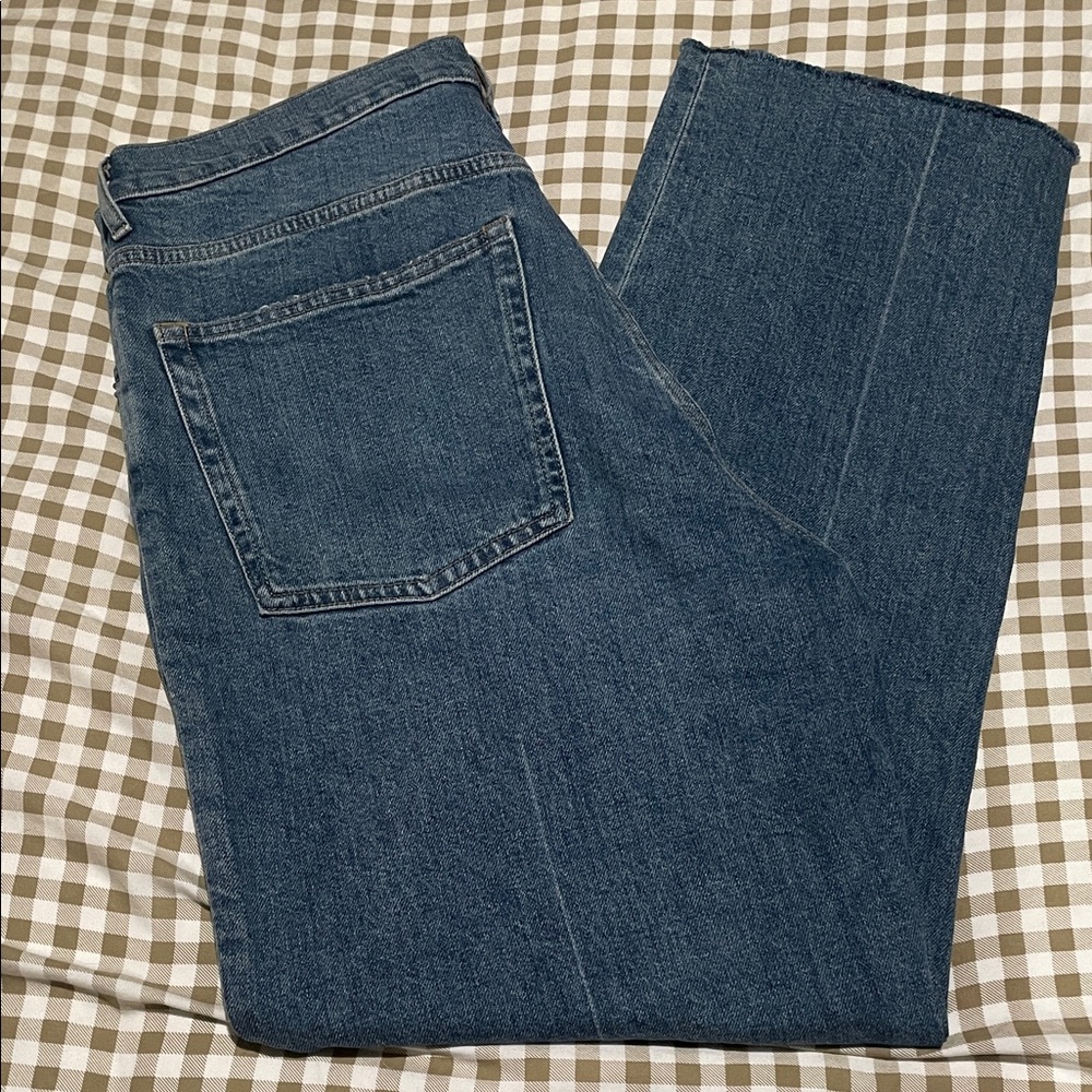 Everlane Women's High Rise Jeans - Dark Blue